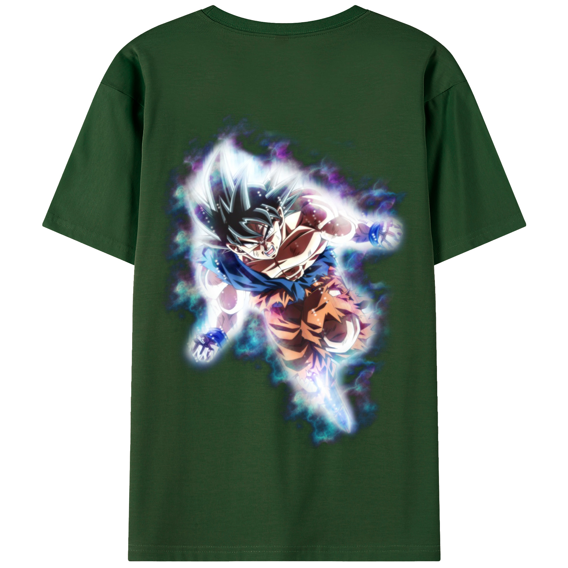 （画像用） ドラゴンボール 孫悟空（そん ごくう）Son Goku カカロット DRAGON BALL Kakarotto 綿100％半袖Tシャツ（背面プリント）